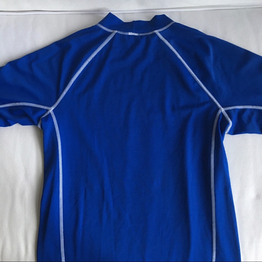 Blue Rash Guard by Lands End - Picture 3 of 3